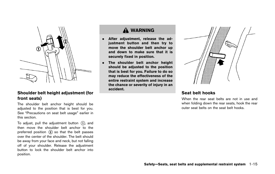 NISSAN 2011 LEAF - Owner's Manual User Manual | Page 100 / 354