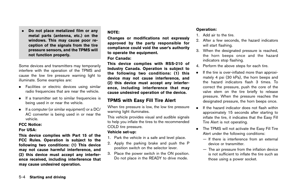 NISSAN 2011 LEAF - Owner's Manual User Manual | Page 239 / 354