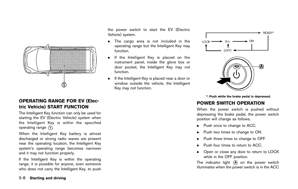 NISSAN 2011 LEAF - Owner's Manual User Manual | Page 243 / 354