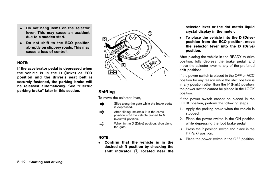 NISSAN 2011 LEAF - Owner's Manual User Manual | Page 247 / 354