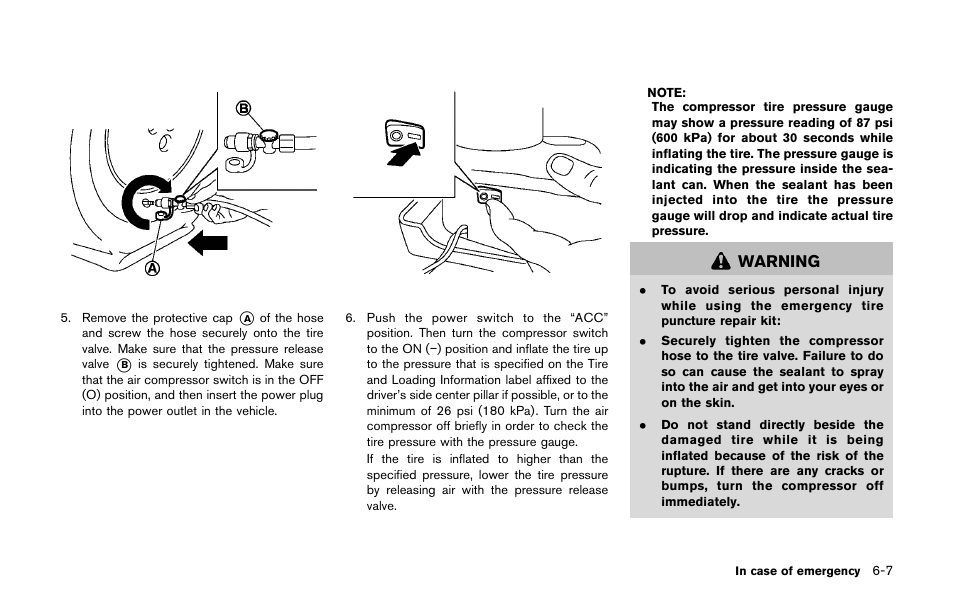 Warning | NISSAN 2011 LEAF - Owner's Manual User Manual | Page 270 / 354