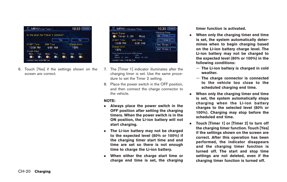 NISSAN 2011 LEAF - Owner's Manual User Manual | Page 73 / 354