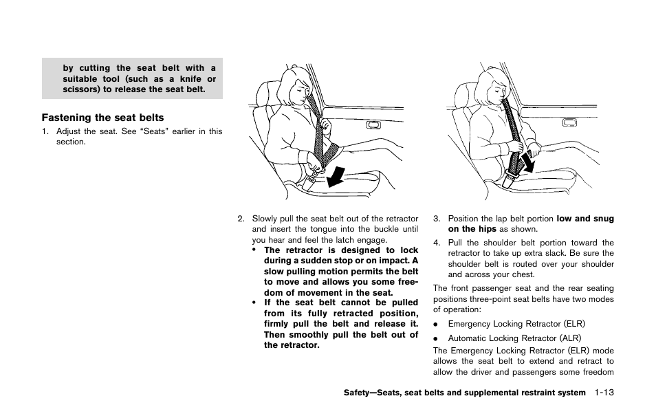 NISSAN 2011 LEAF - Owner's Manual User Manual | Page 98 / 354