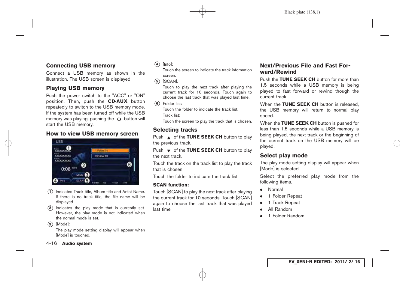 NISSAN 2011 LEAF - Navigation System Owner's Manual User Manual | Page 144 / 259