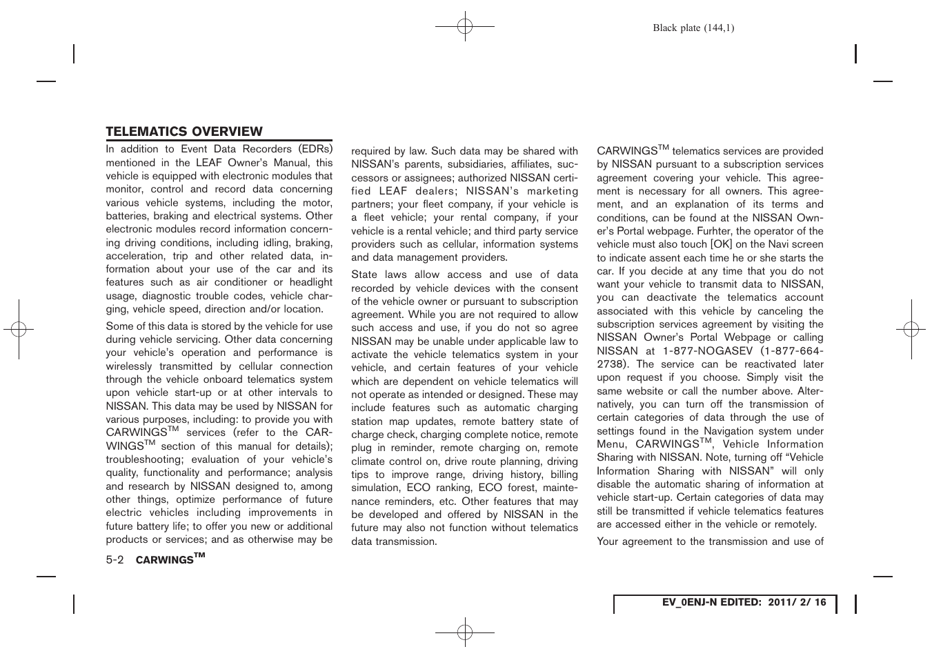 NISSAN 2011 LEAF - Navigation System Owner's Manual User Manual | Page 150 / 259