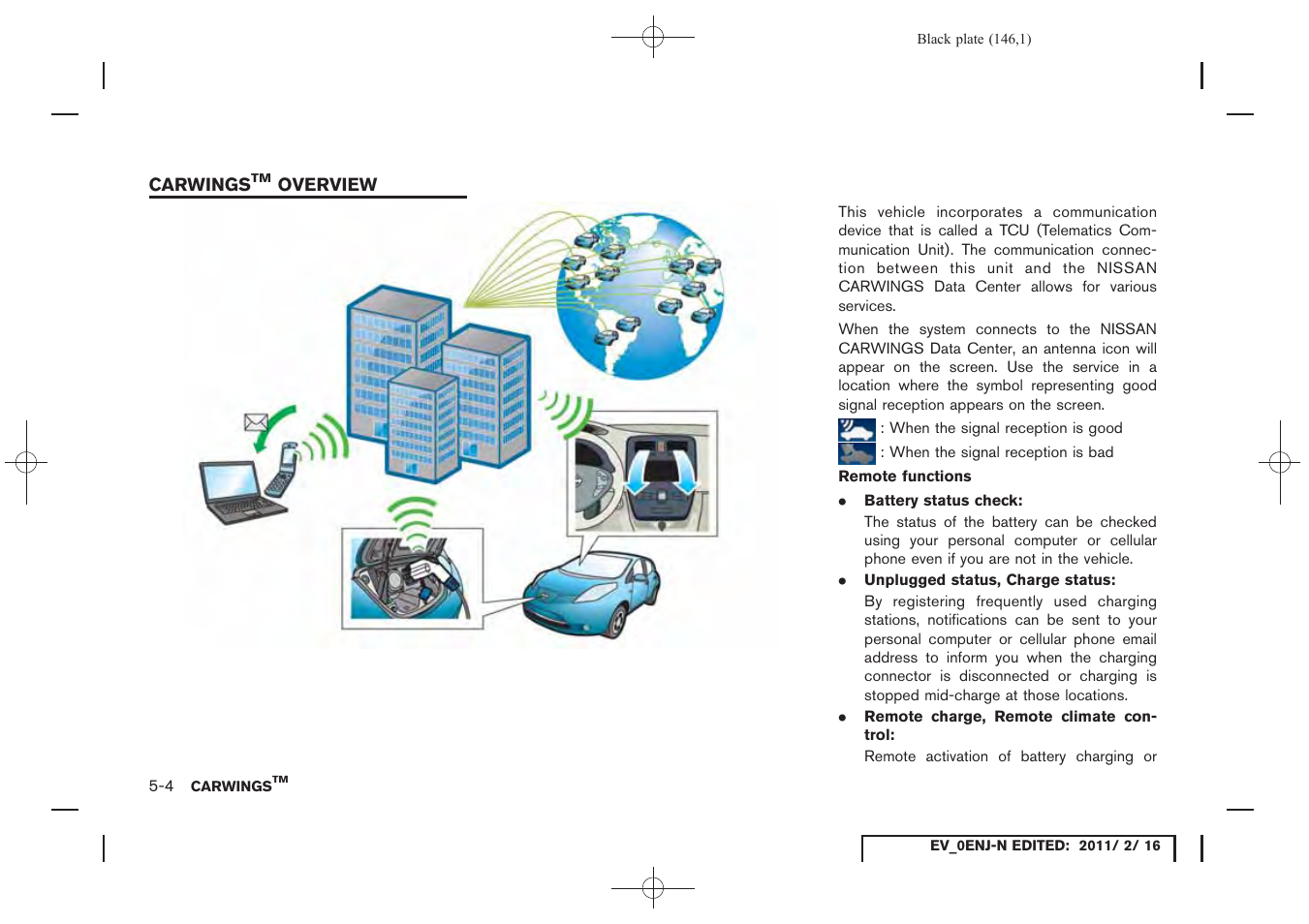 Carwings, Overview -4 | NISSAN 2011 LEAF - Navigation System Owner's Manual User Manual | Page 152 / 259