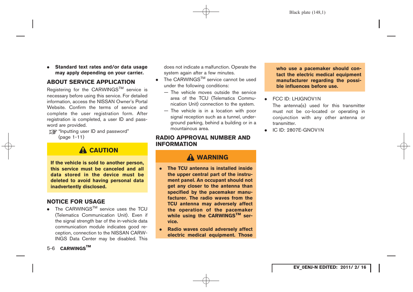 NISSAN 2011 LEAF - Navigation System Owner's Manual User Manual | Page 154 / 259