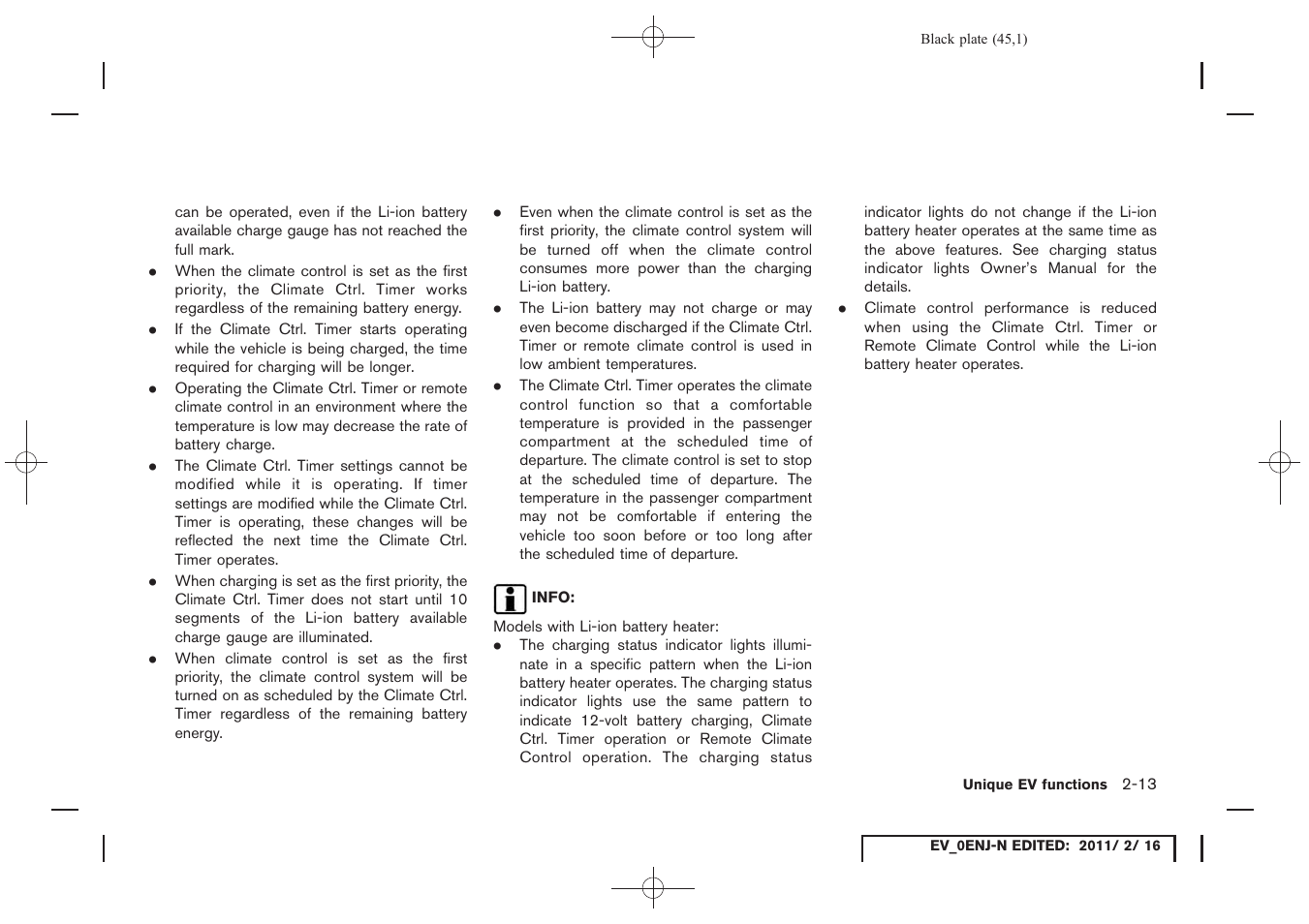 NISSAN 2011 LEAF - Navigation System Owner's Manual User Manual | Page 51 / 259