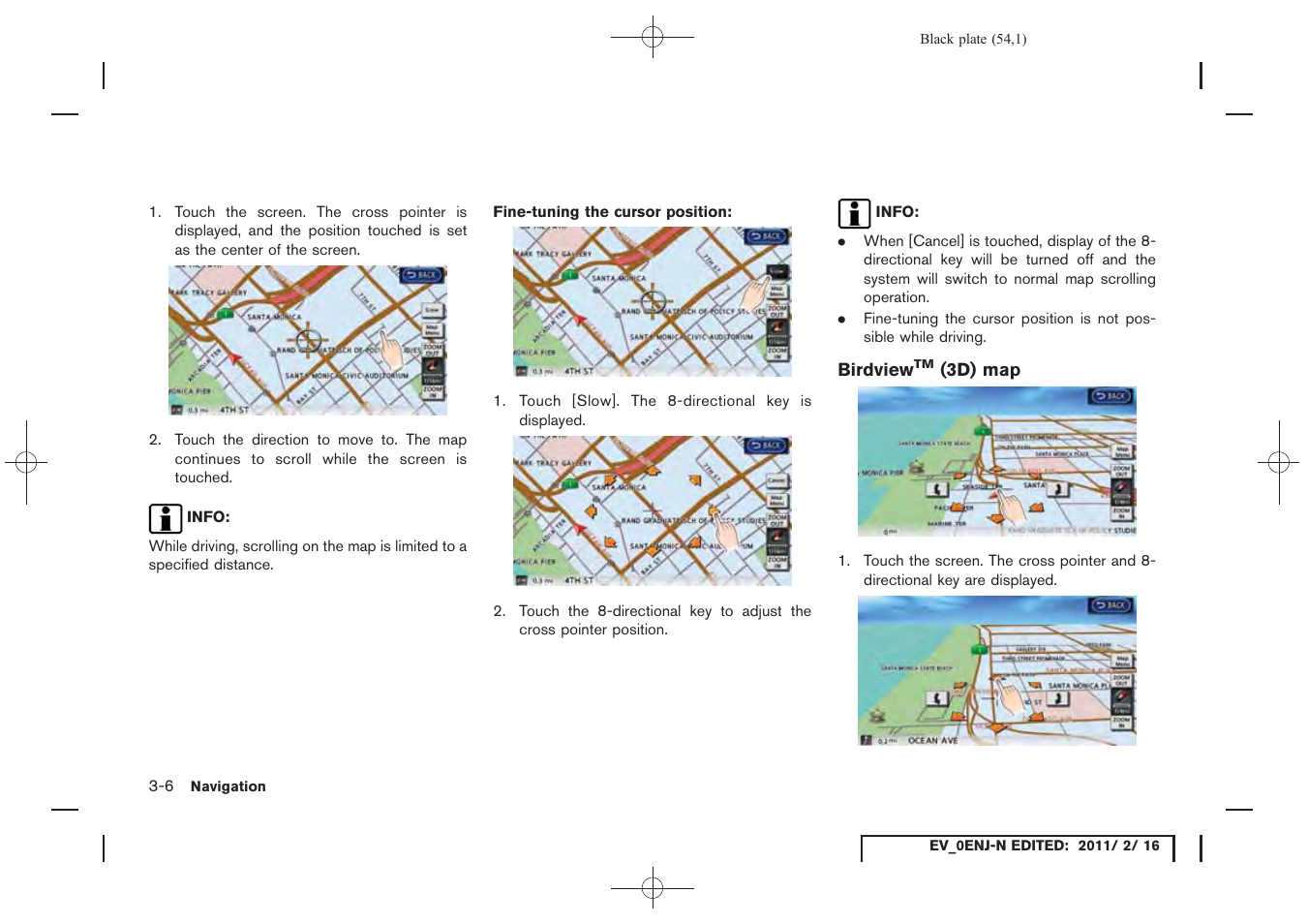 NISSAN 2011 LEAF - Navigation System Owner's Manual User Manual | Page 60 / 259