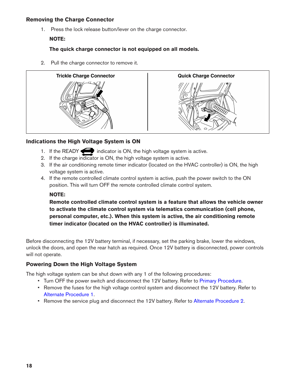 NISSAN 2011 LEAF - First Responder's Guide User Manual | Page 18 / 37
