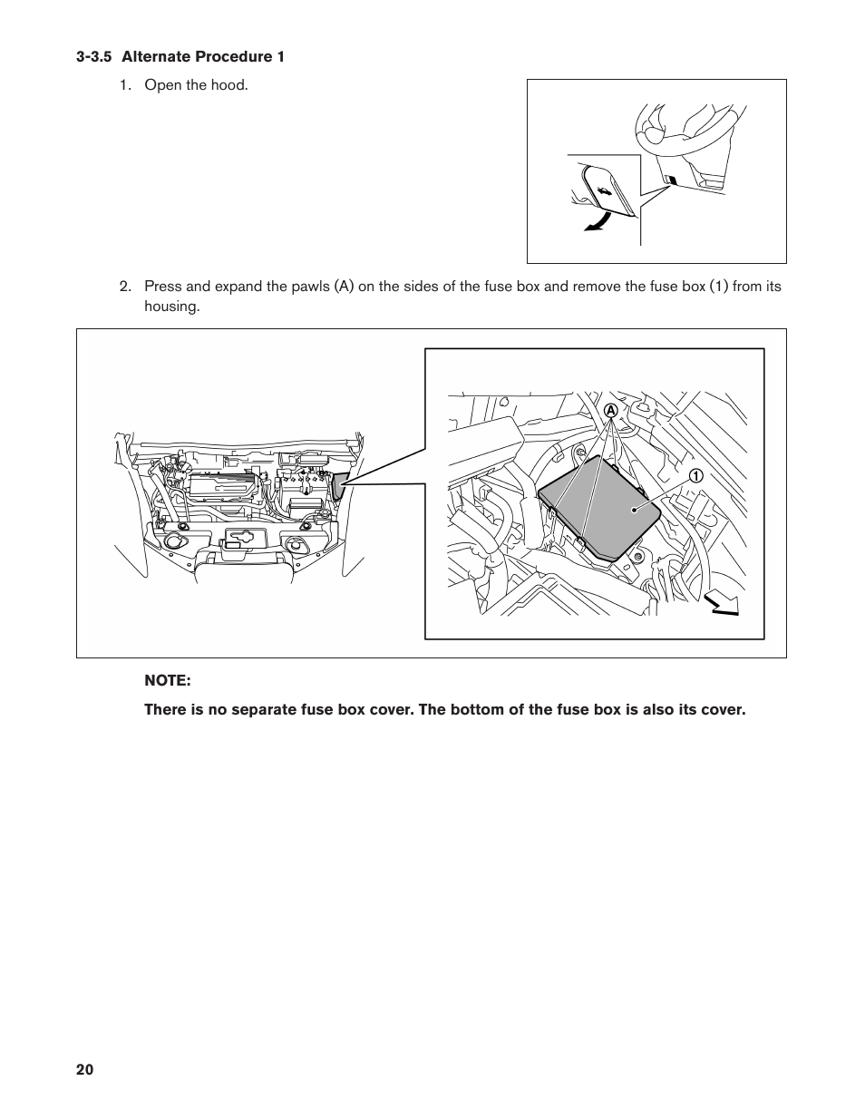 3.5 alternate procedure 1, 3.5. alternate procedure 1 | NISSAN 2011 LEAF - Dismantling Guide User Manual | Page 20 / 42