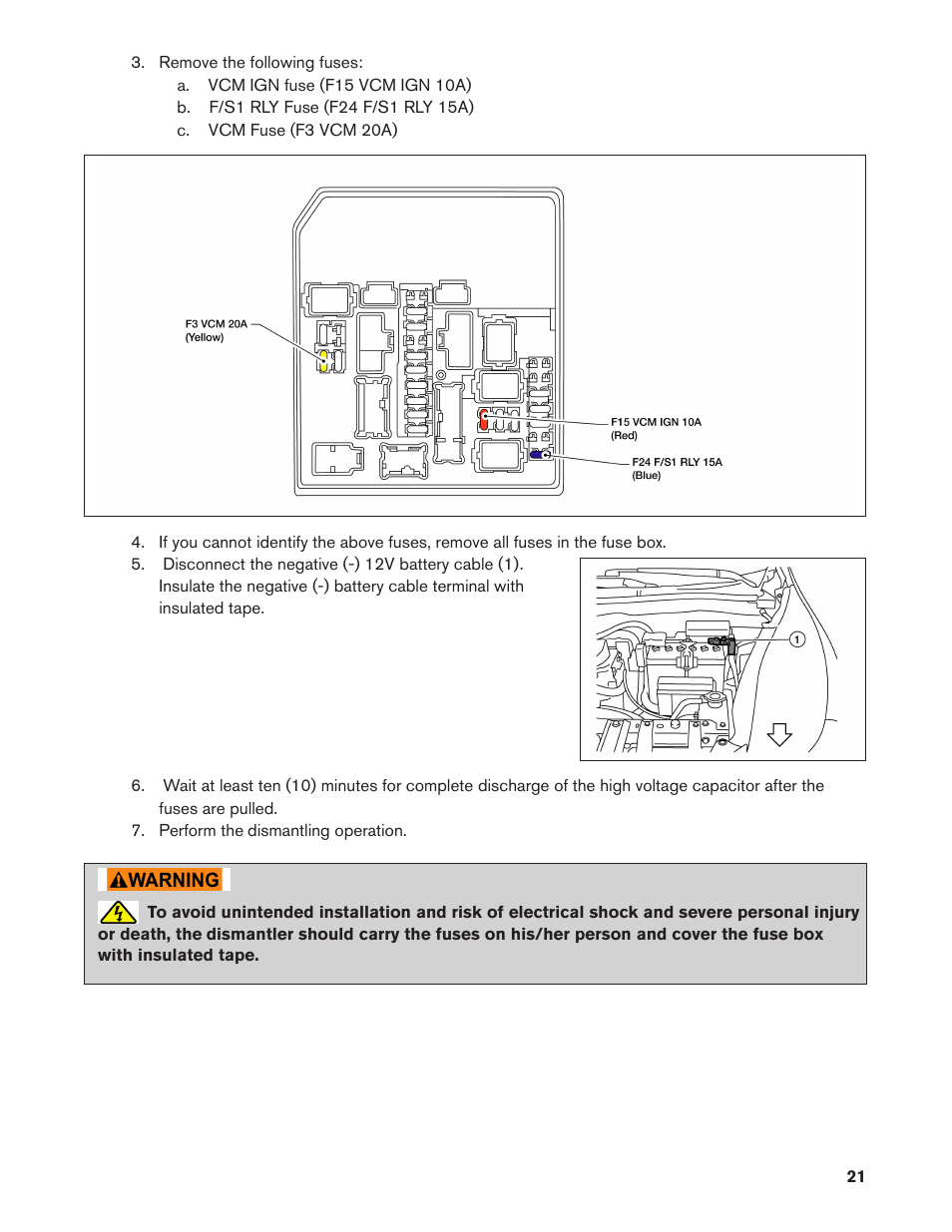 NISSAN 2011 LEAF - Dismantling Guide User Manual | Page 21 / 42