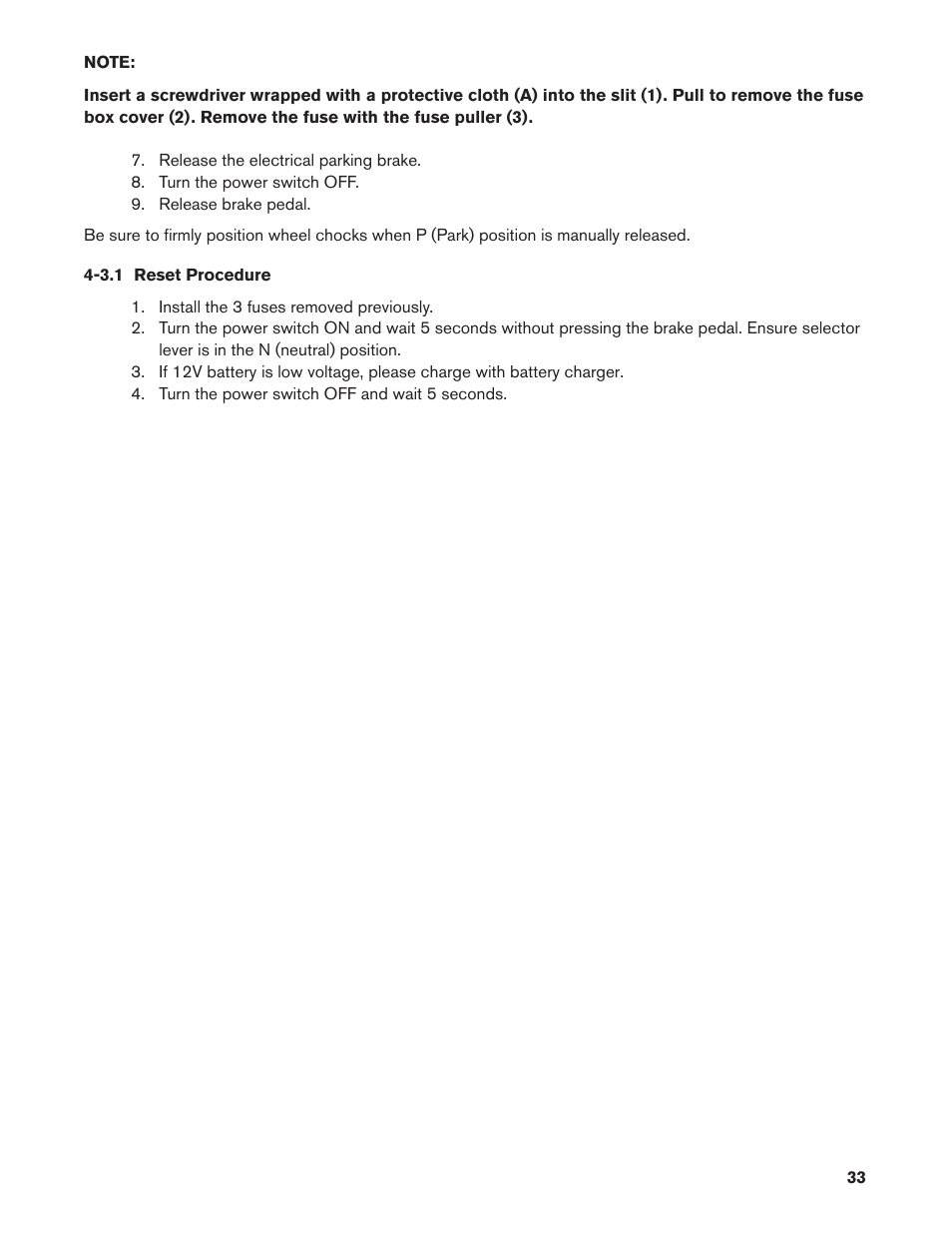 3.1 reset procedure, 3.1. reset procedure | NISSAN 2011 LEAF - Dismantling Guide User Manual | Page 33 / 42