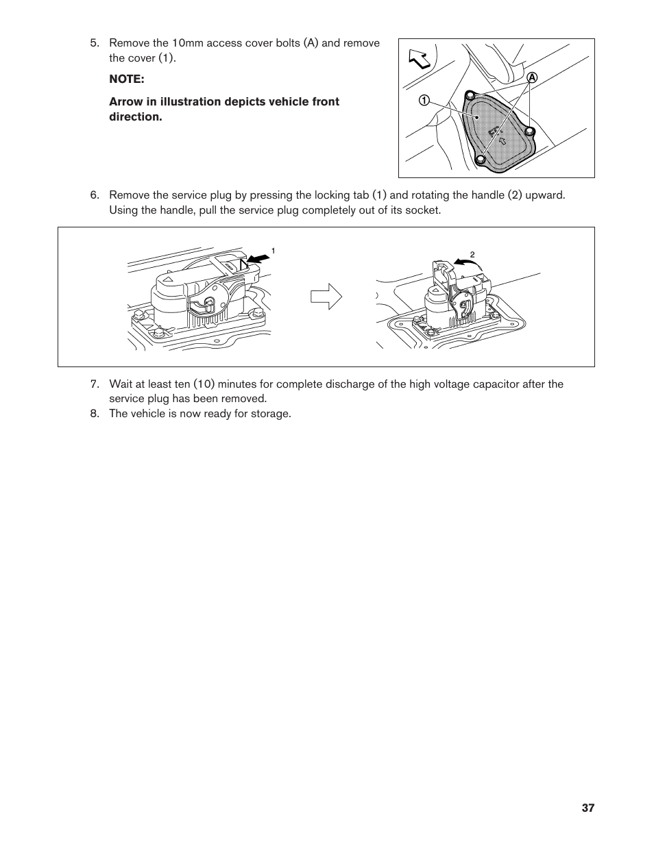 NISSAN 2011 LEAF - Roadside Assistance Guide User Manual | Page 37 / 38