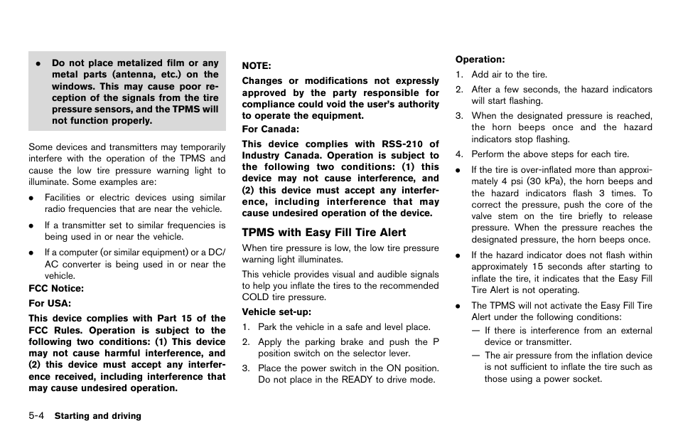 NISSAN 2012 LEAF - Owner's Manual User Manual | Page 239 / 354
