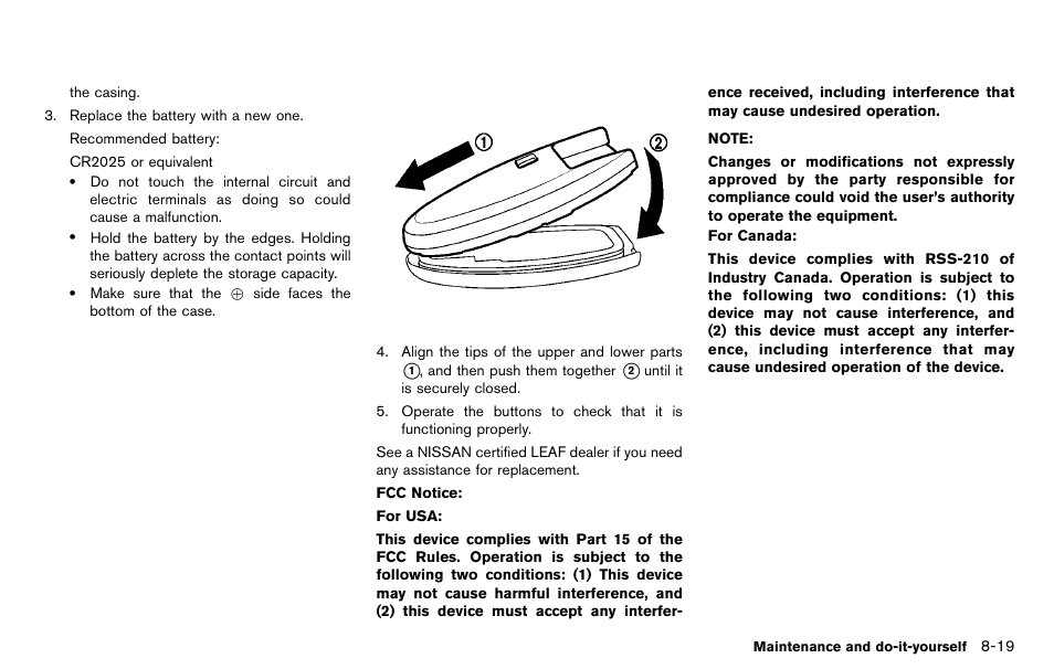 NISSAN 2012 LEAF - Owner's Manual User Manual | Page 308 / 354