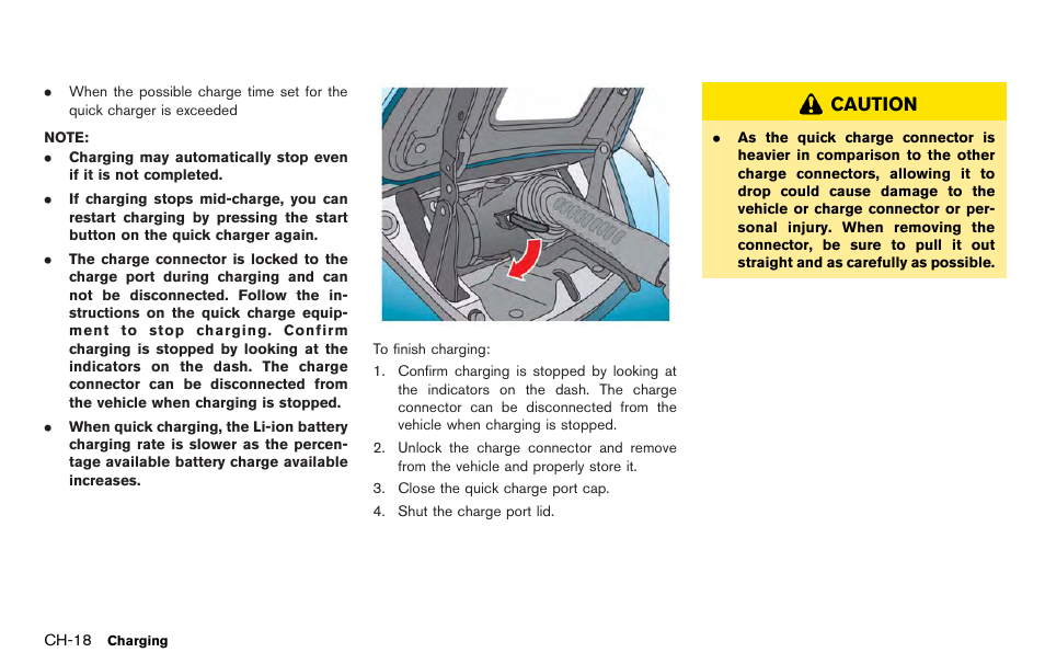 Caution | NISSAN 2012 LEAF - Owner's Manual User Manual | Page 71 / 354