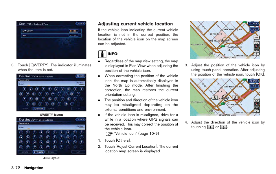 NISSAN 2012 LEAF - Navigation System Owner's Manual User Manual | Page 128 / 259