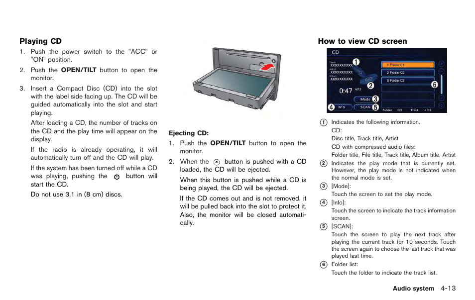 NISSAN 2012 LEAF - Navigation System Owner's Manual User Manual | Page 143 / 259