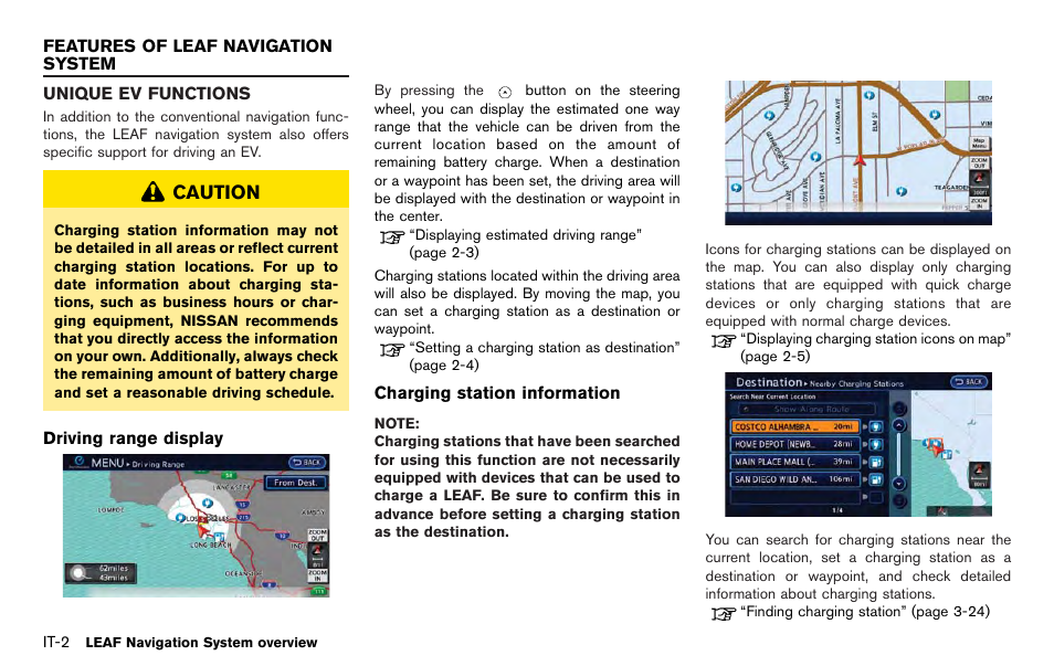 NISSAN 2012 LEAF - Navigation System Owner's Manual User Manual | Page 16 / 259