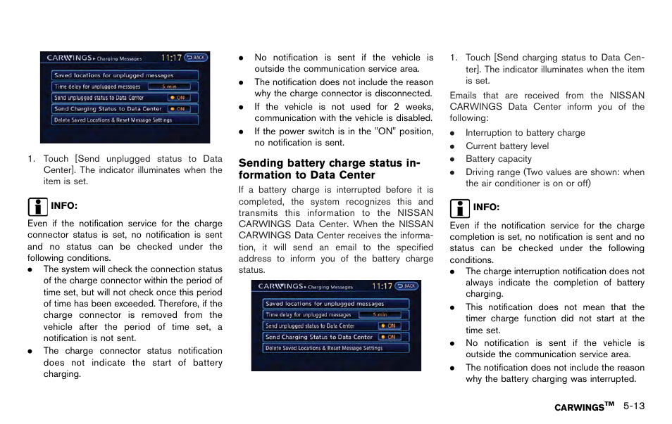 NISSAN 2012 LEAF - Navigation System Owner's Manual User Manual | Page 163 / 259
