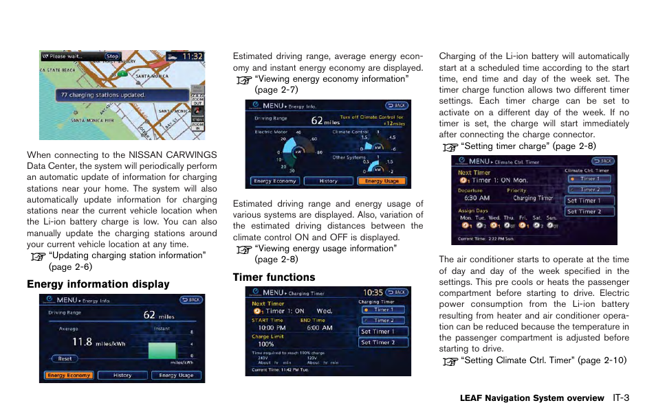 NISSAN 2012 LEAF - Navigation System Owner's Manual User Manual | Page 17 / 259