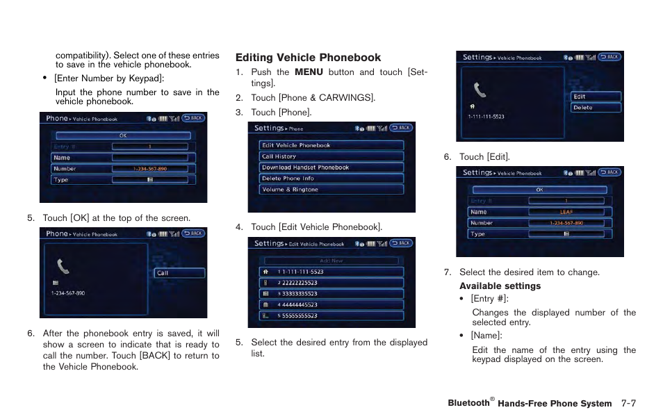 NISSAN 2012 LEAF - Navigation System Owner's Manual User Manual | Page 189 / 259