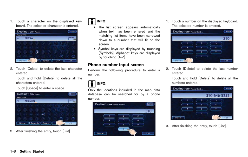 NISSAN 2012 LEAF - Navigation System Owner's Manual User Manual | Page 28 / 259