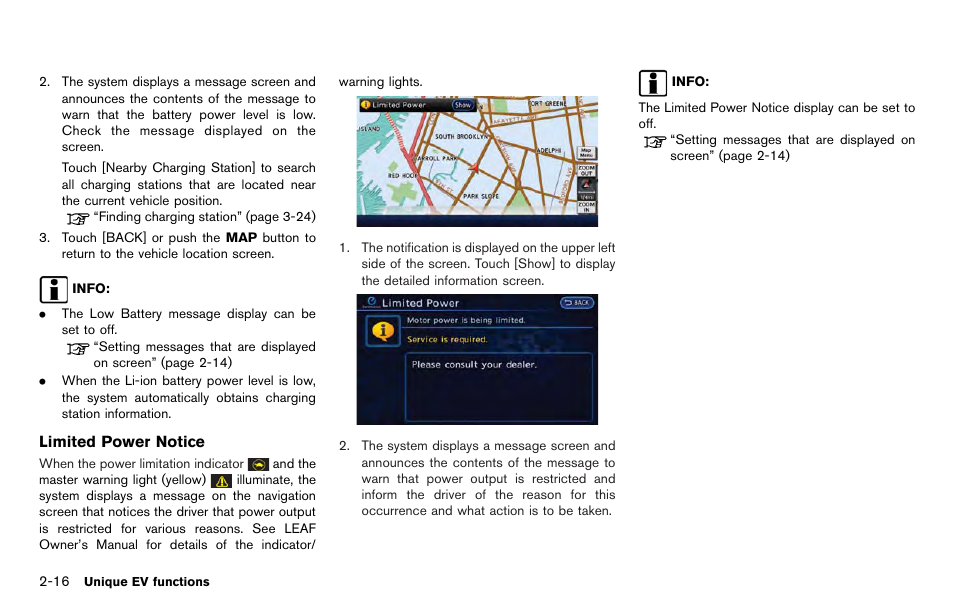 NISSAN 2012 LEAF - Navigation System Owner's Manual User Manual | Page 54 / 259