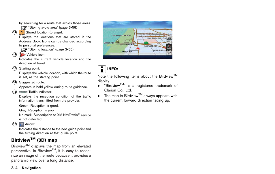 NISSAN 2012 LEAF - Navigation System Owner's Manual User Manual | Page 60 / 259