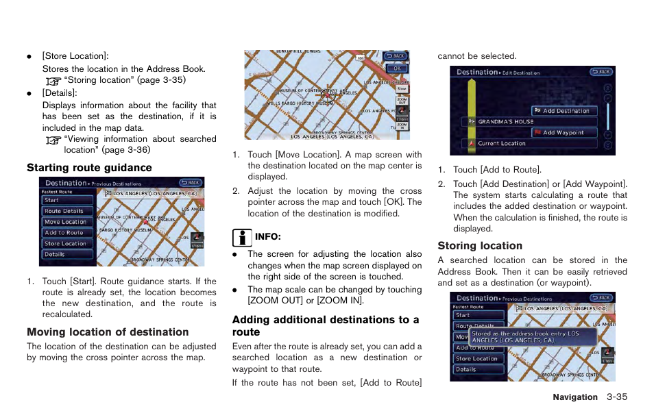 NISSAN 2012 LEAF - Navigation System Owner's Manual User Manual | Page 91 / 259