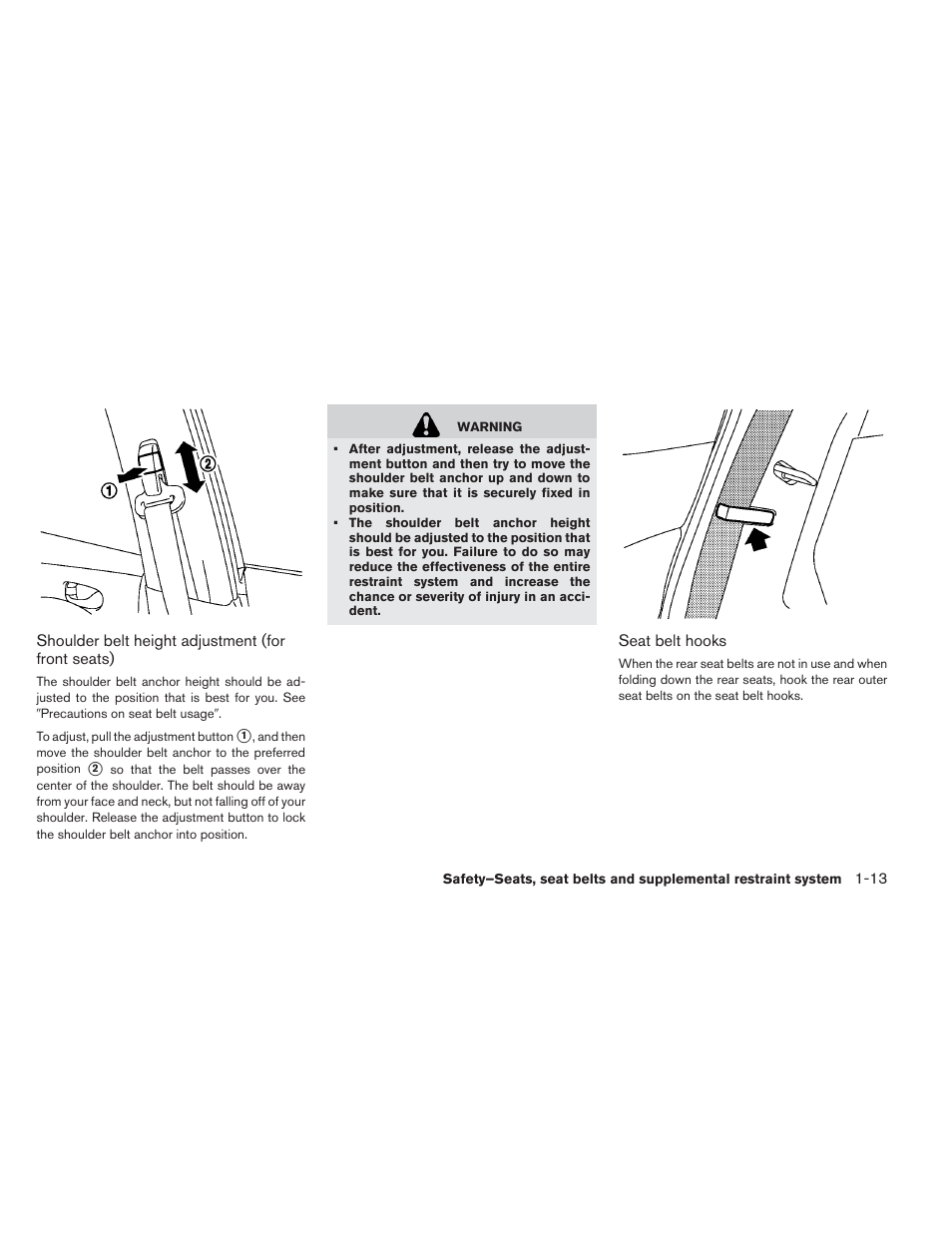 NISSAN 2013 LEAF - Owner's Manual User Manual | Page 102 / 402