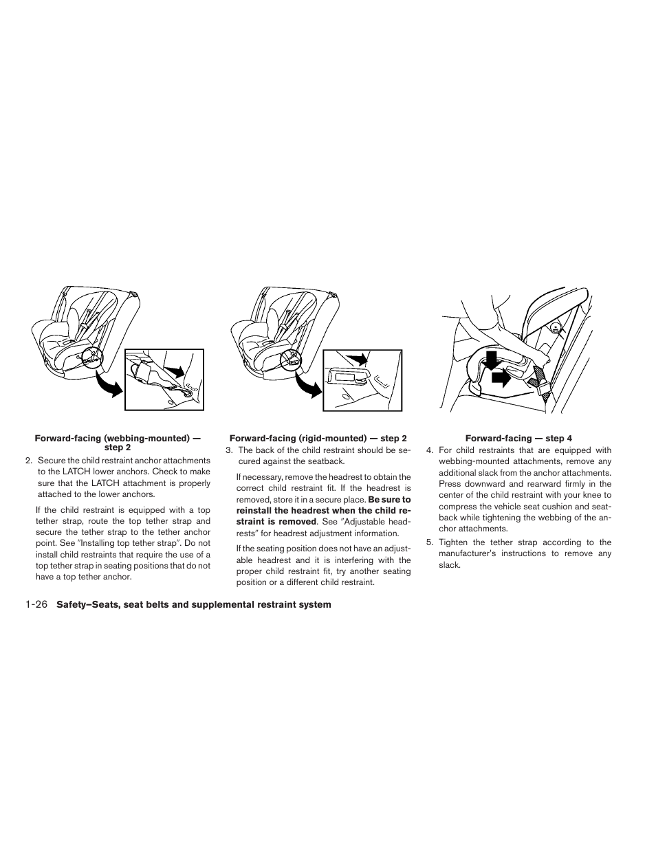 NISSAN 2013 LEAF - Owner's Manual User Manual | Page 115 / 402