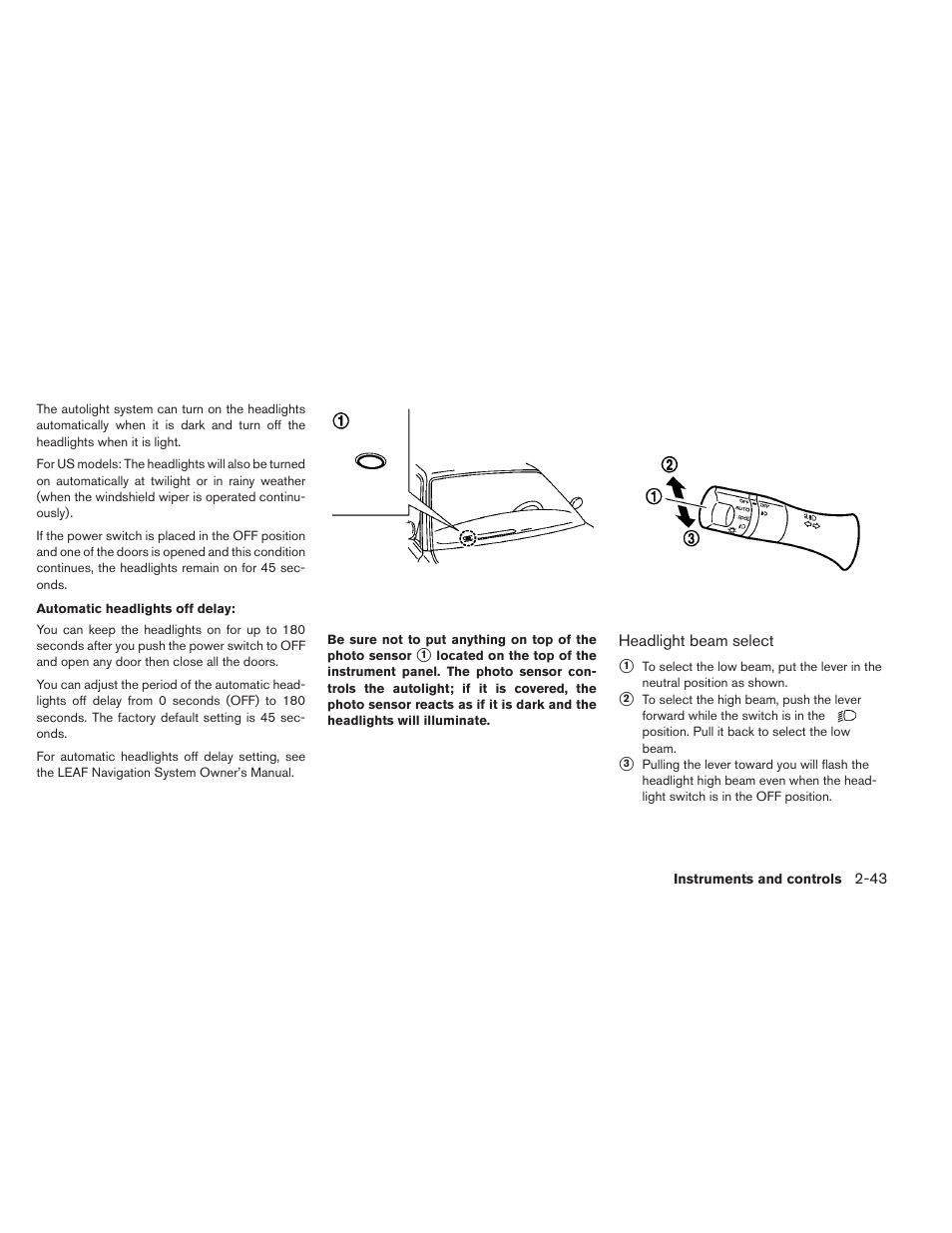 NISSAN 2013 LEAF - Owner's Manual User Manual | Page 182 / 402