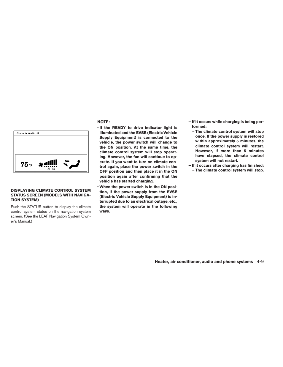 NISSAN 2013 LEAF - Owner's Manual User Manual | Page 234 / 402