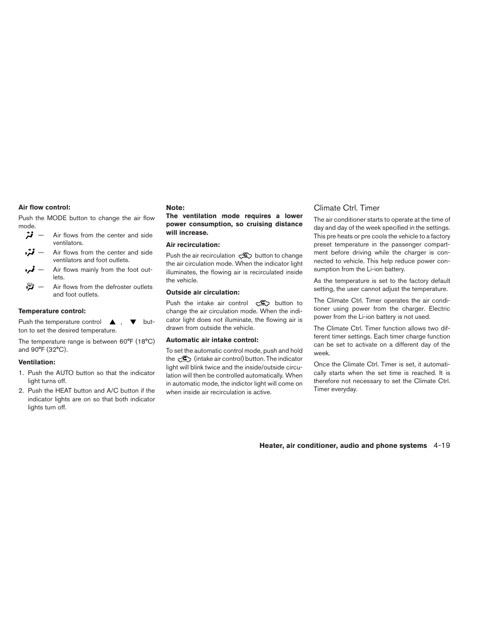 NISSAN 2013 LEAF - Owner's Manual User Manual | Page 244 / 402