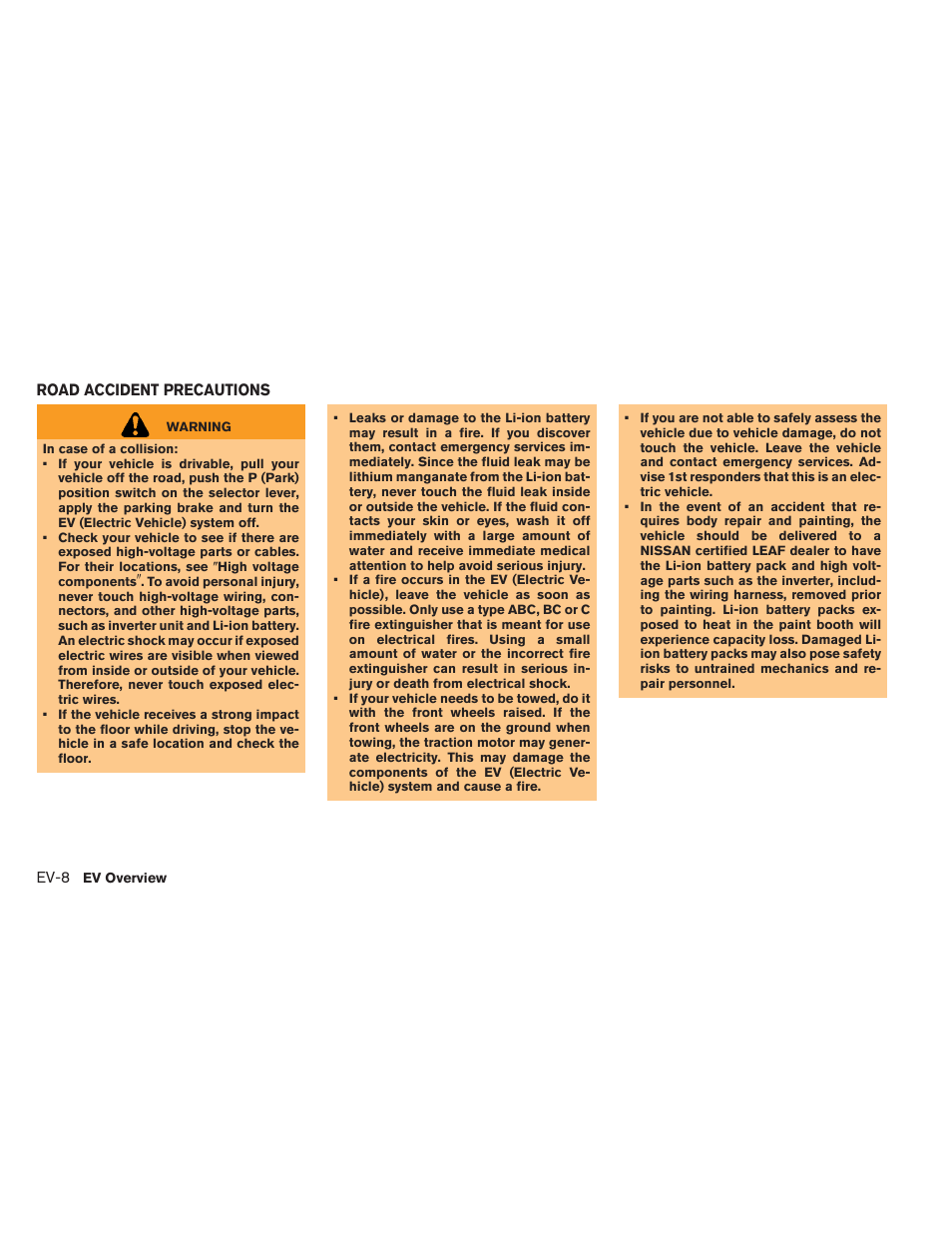 NISSAN 2013 LEAF - Owner's Manual User Manual | Page 27 / 402