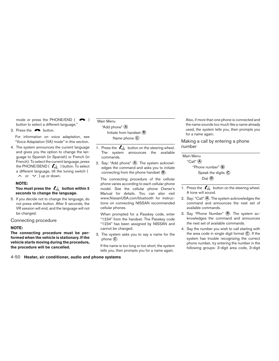 NISSAN 2013 LEAF - Owner's Manual User Manual | Page 275 / 402