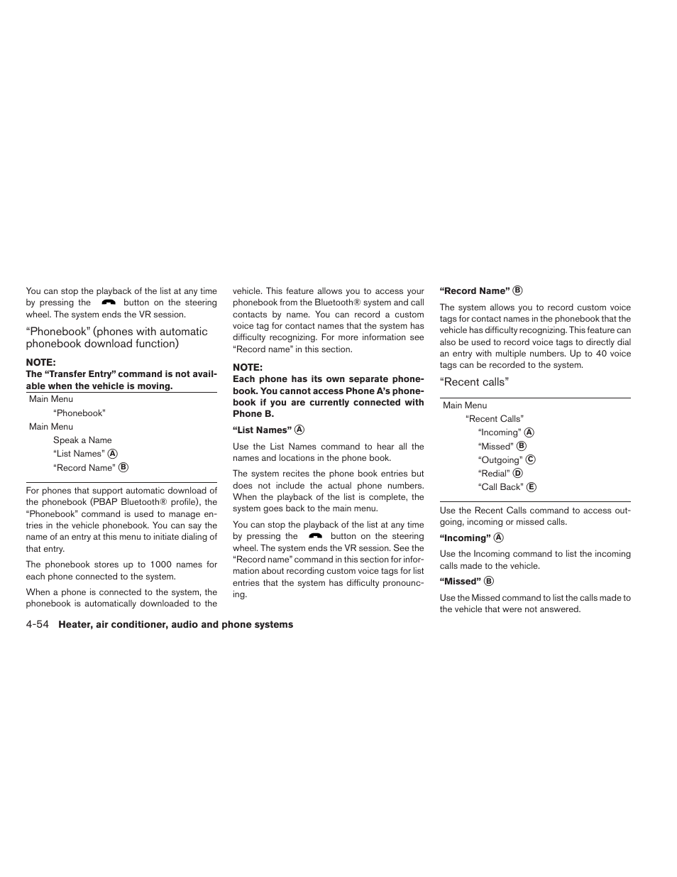 NISSAN 2013 LEAF - Owner's Manual User Manual | Page 279 / 402