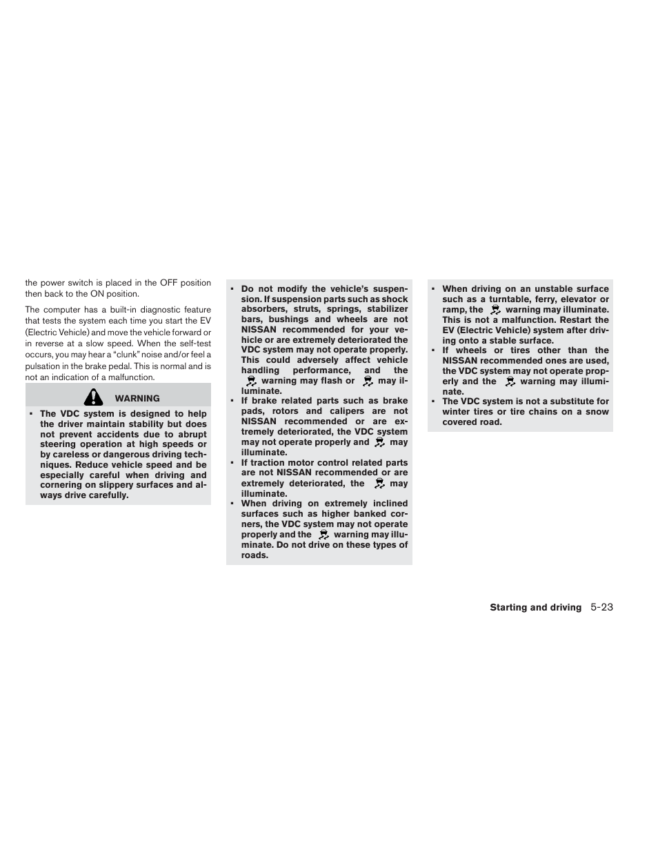 NISSAN 2013 LEAF - Owner's Manual User Manual | Page 306 / 402