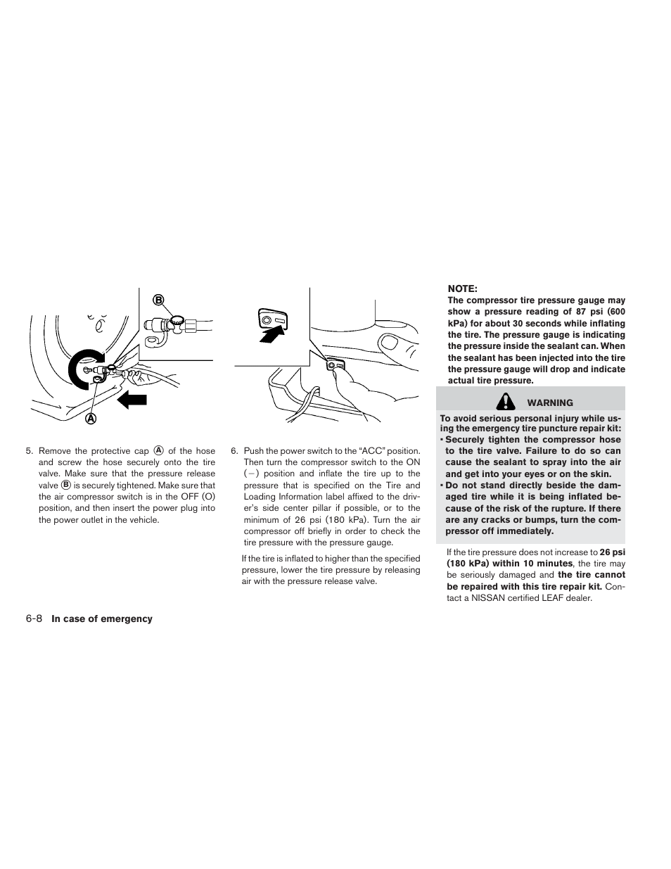 NISSAN 2013 LEAF - Owner's Manual User Manual | Page 317 / 402