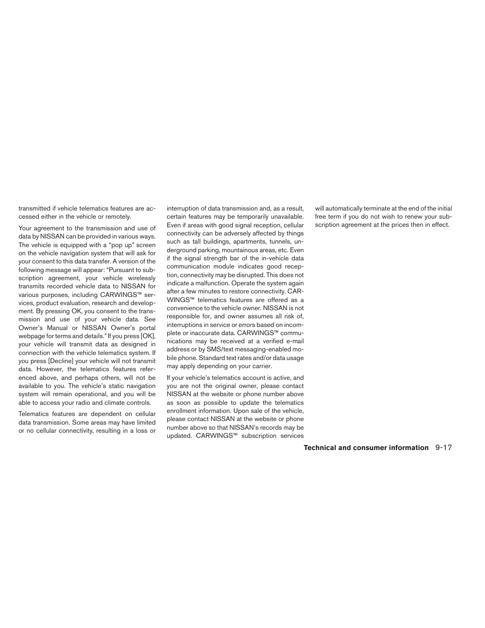 NISSAN 2013 LEAF - Owner's Manual User Manual | Page 384 / 402