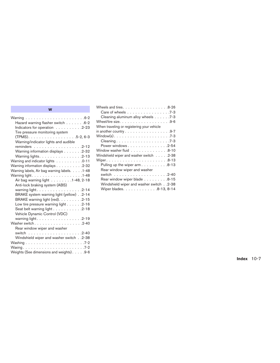 NISSAN 2013 LEAF - Owner's Manual User Manual | Page 392 / 402