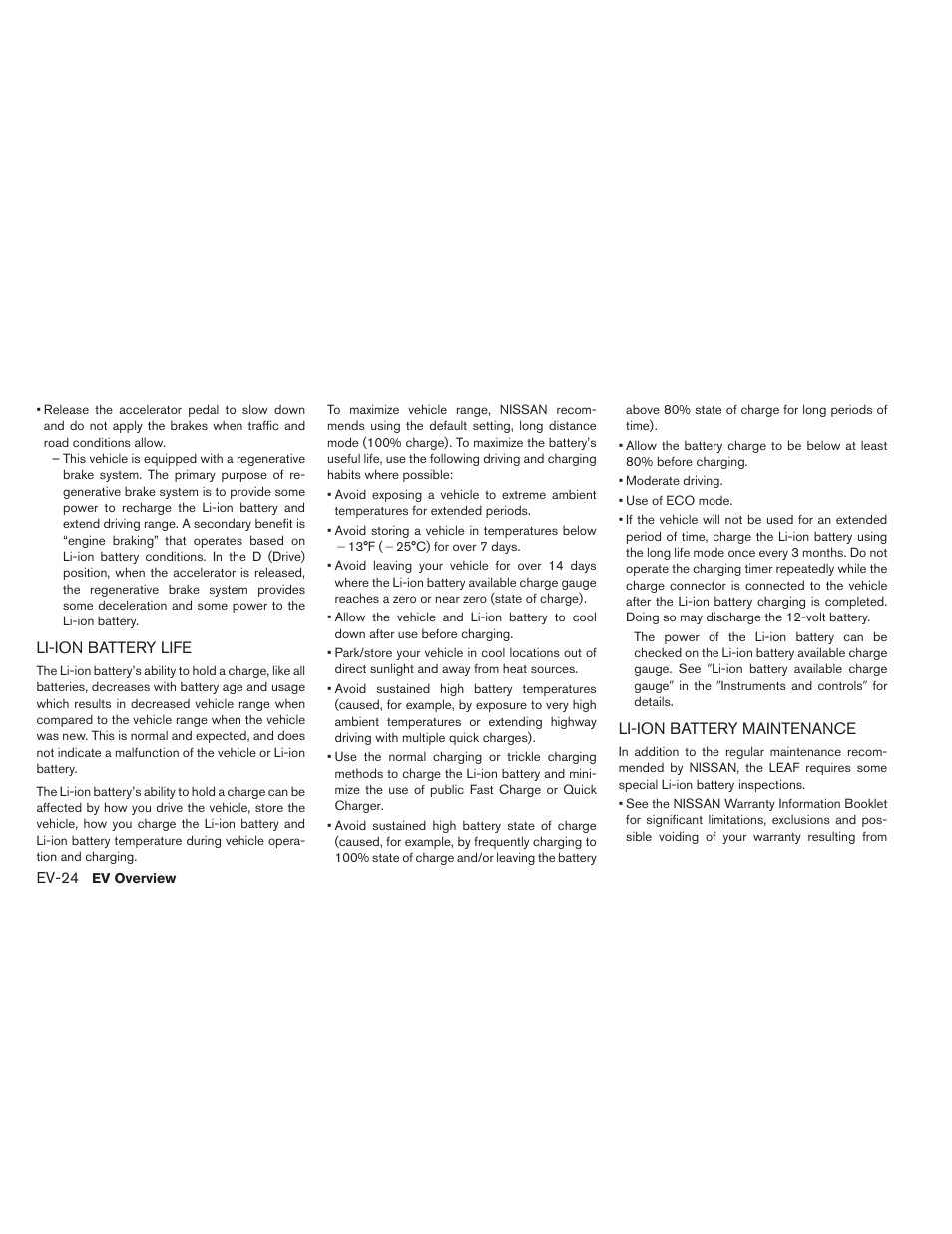 NISSAN 2013 LEAF - Owner's Manual User Manual | Page 43 / 402