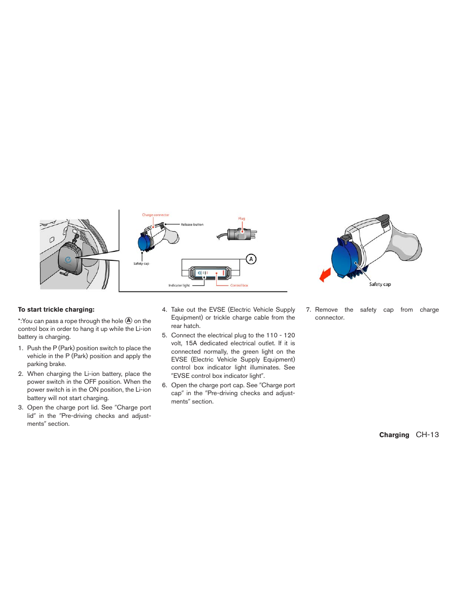 NISSAN 2013 LEAF - Owner's Manual User Manual | Page 62 / 402