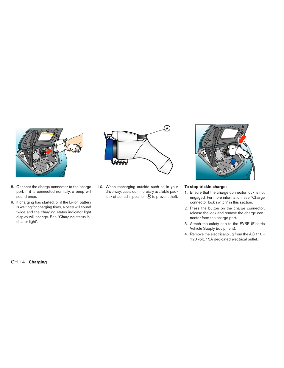 NISSAN 2013 LEAF - Owner's Manual User Manual | Page 63 / 402