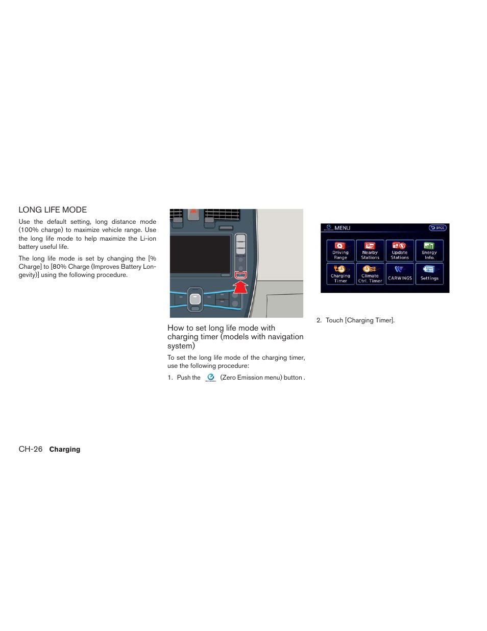 NISSAN 2013 LEAF - Owner's Manual User Manual | Page 75 / 402