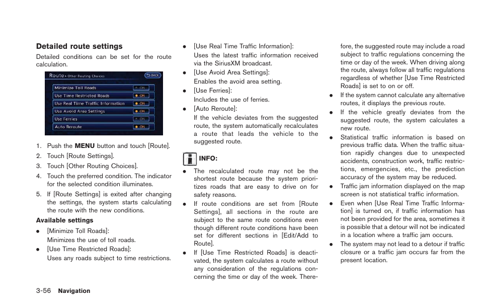 NISSAN 2013 LEAF - Navigation System Owner's Manual User Manual | Page 112 / 275