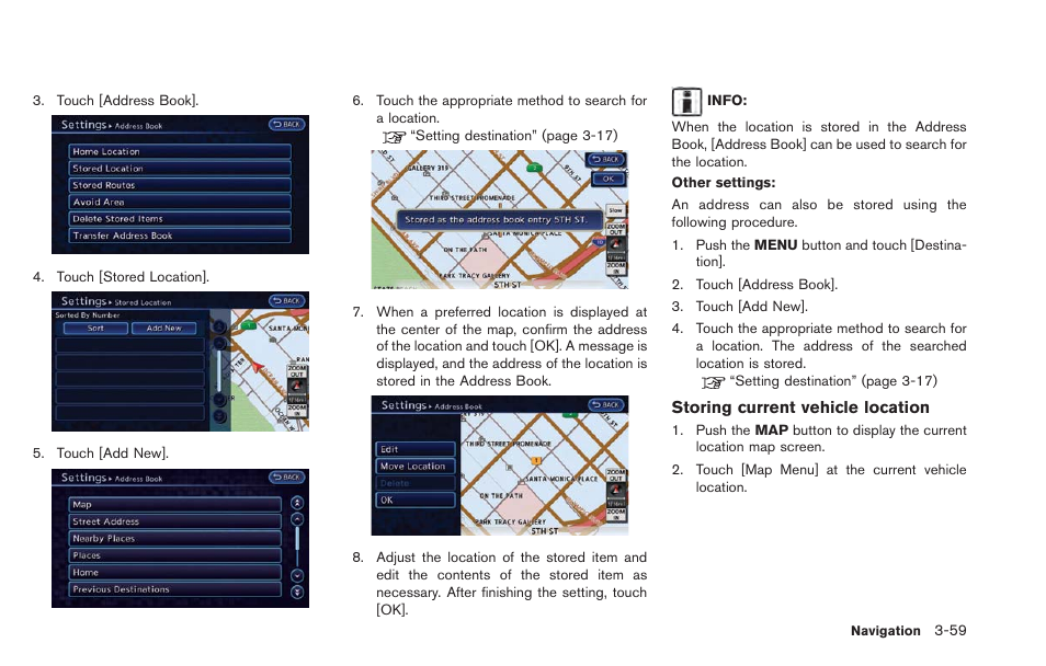 NISSAN 2013 LEAF - Navigation System Owner's Manual User Manual | Page 115 / 275