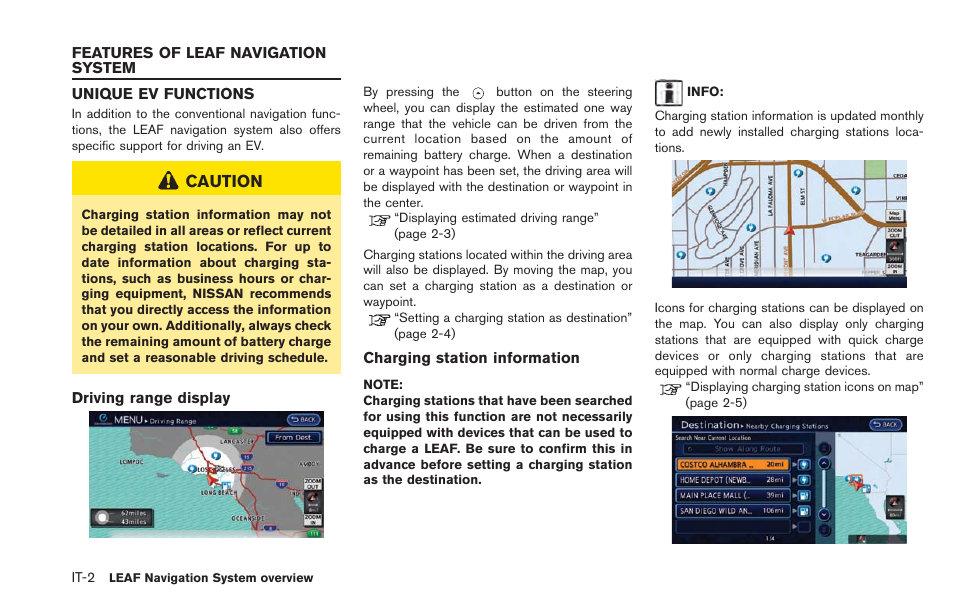 Caution | NISSAN 2013 LEAF - Navigation System Owner's Manual User Manual | Page 16 / 275